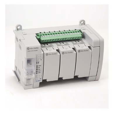 AB 2080-LC50-24QBB Controlador programable Plc original para equipos industriales