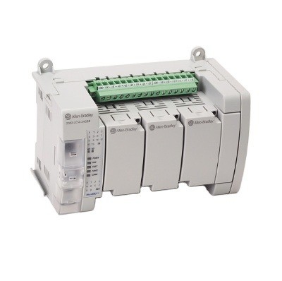 2080-LC50-24QBB PLC Controlador lógico programable con pantalla LED y otras características