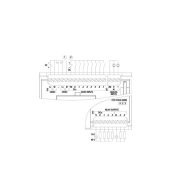 SIEMENS SIMATIC S7 1200 PLC CPU 1212C 6ES7212-1HE40-0XB0 para la automatización industrial