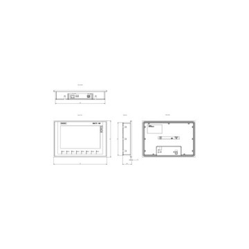 Siemens 6AV2123-2JB03-0AX0 SIMATIC HMI KTP900 Pantalla táctil para la automatización industrial