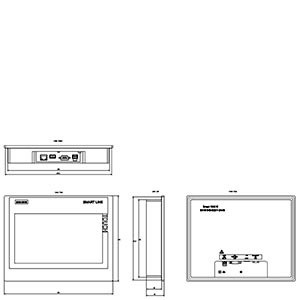 SIMATIC HMI SMART 1000 IE V3 Producto de automatización industrial con red Ethernet