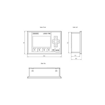 LOGO TD pantalla 6 líneas 6ED1055-4MH08-0BA1logotipo lógica y interfaz de comunicación RS485