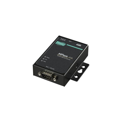 Automatización industrial NPORT 5110 puerto RS-232/422/485 puerto serie dispositivo de red servidor Interfaz TCP/IP estándar para MOXA