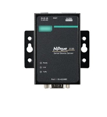 Automatización industrial NPORT 5110 puerto RS-232/422/485 puerto serie dispositivo de red servidor Interfaz TCP/IP estándar para MOXA