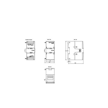 100% original SIMATIC S7-200 SMART salida digital SM DT08 8 DO 24 V transistor de corriente continua 0,75A