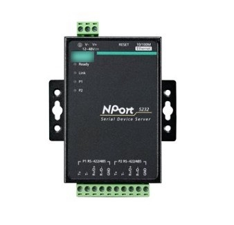 MOXA NPORT 5232 2 Puerto RS-232/422/485 Servidor de redes de dispositivos de puerto serie para pagos con Paypal
