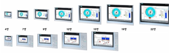 Display TFT de pantalla ancha de 9 pulgadas con panel inteligente de comodidad TP900 de SIEMENS