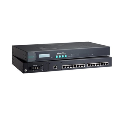 NPORT 5650-8-DT Servidor de redes de dispositivos de puerto serie RS-232/422/485 de 8 puertos para MOXA
