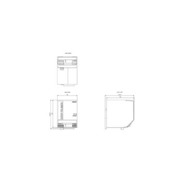Frécuencia de salida Otras fuentes de alimentación de automatización SITOP PSU8200/1ACDC/DC24V/20A 6EP1336-3BA10