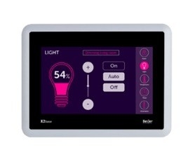 Panel de pantalla táctil de automatización industrial X2 base 7 v2 7' HMI con tiempo de ejecución iX 1 USB