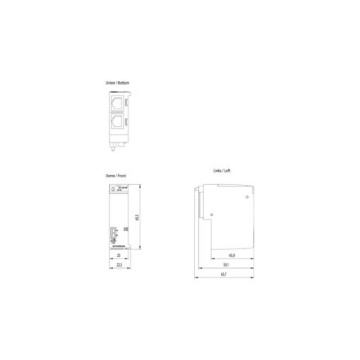 ET 200SP Adaptador de bus Interfaz de comunicación Otro MODULO 6ES71936AR000AA0 BA 2XRJ45
