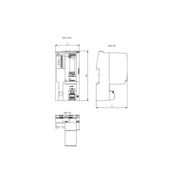 Siemens ET 200SP 6ES7155-6AU01-0CN0 MODULO con otra interfaz de comunicación
