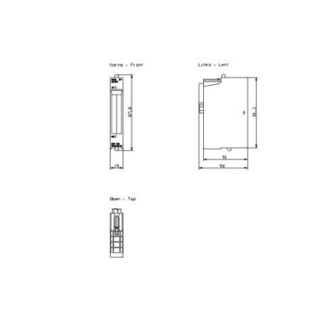 Término de pago T/T 6ES71384CA600AB0 Módulo de alimentación PM-E Característica alta para ET 200S 24 V CC