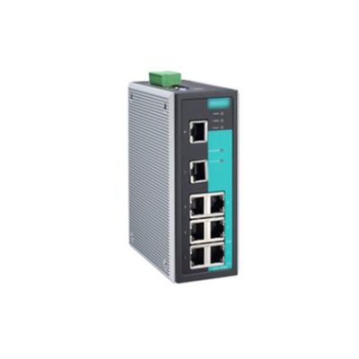 Automatización industrial 100% MOXA EDS-408A-MM-SC con 8 puertos y con un interruptor Ethernet administrado
