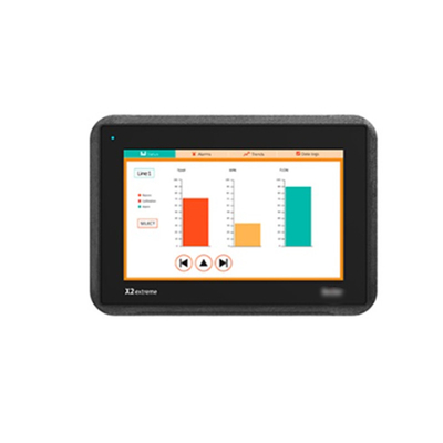 Después del envío X2 extremo 7 12V Panel de control a prueba de explosión 7'' HMI resistente con tiempo de ejecución iX