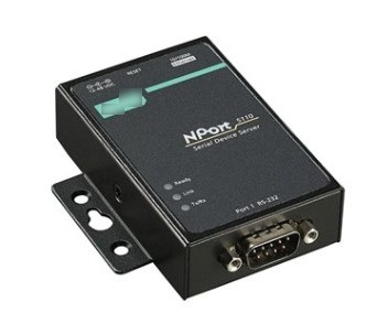 Alimentación directa NPORT 5110 Puerto RS-232/422/485 Servidor de redes de dispositivos de puerto serie para MOXA