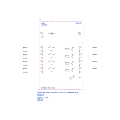 El módulo de relé del panel de visualización integrado del PLC con el logotipo 100% original de Siemens 6ED10521MD080BA1