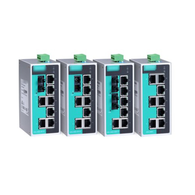 EDS-208A-MM-SC Interruptor Ethernet industrial no administrado de 8 puertos para automatización industrial