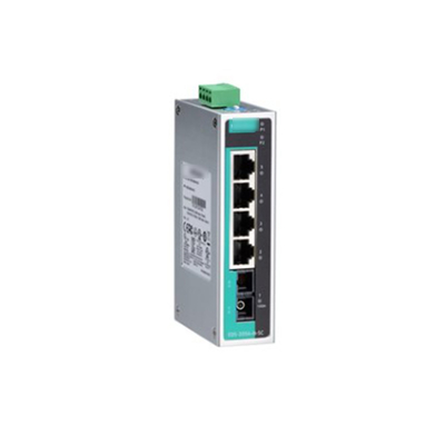Accesorios para quemadores de gas EDS-205A Conmutador Ethernet industrial no administrado de 5 puertos para MOXA