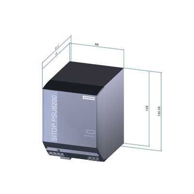 HYTECH Original SIEMENS SITOP PSU8200 24V DC 20A Modulo de fuente de alimentación estabilizado 6EP1336-3BA10