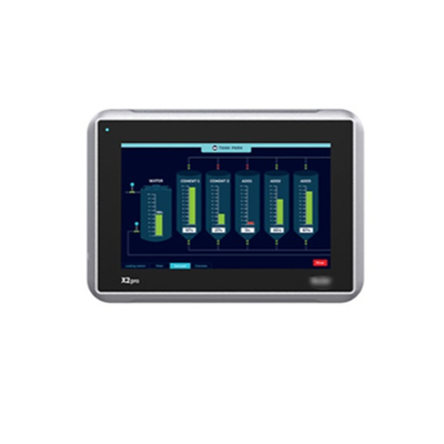 Red de automatización industrial X2 pro 7 Panel de control de pantalla táctil TFT-LCD con 2 Ethernet