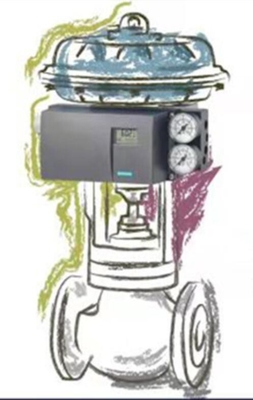 Posicionador de válvulas eléctricas inteligentes para Siemens SIPART PS2 6DR5010-0NG00-0AA0