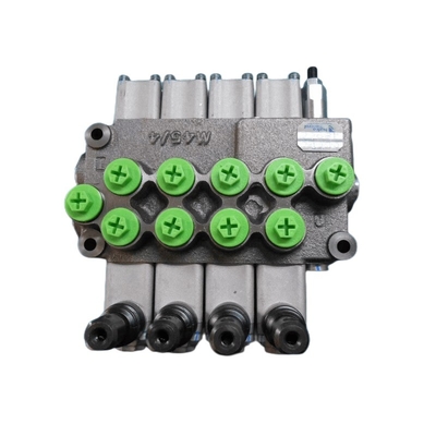 M45/6 Válvula de control hidráulico de monobloque para hidráulica móvil Válvula direccional de 6 carretes