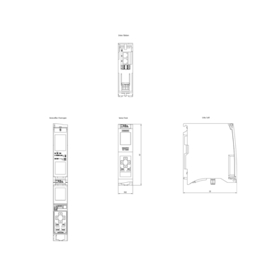 Simatic S7-1500 Serie CPU 1511-1 PN 6ES7511-1AK02-0AB0 Controlador industrial para Siemens