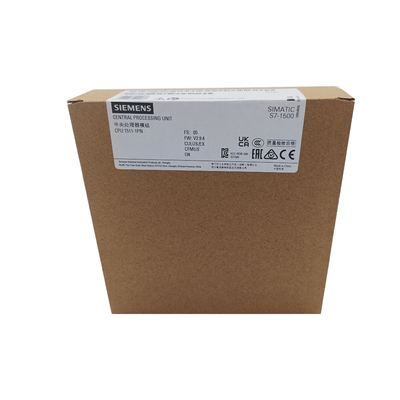 Simatic S7-1500 Serie CPU 1511-1 PN 6ES7511-1AK02-0AB0 Controlador industrial para Siemens