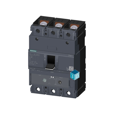 Se ha probado el 100% Siemens 3VA1220-5EF32-0AA0 MCCB IEC FS250 200A 3P 55KA TM ATAM Cuchillo apagado