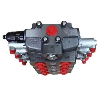 Válvula de control direccional 4 bobinas 150L/min 315bar Control poli hidráulico seccional