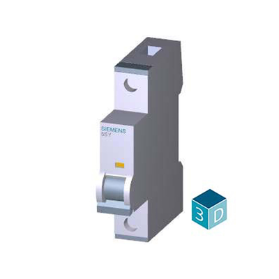 Interruptor de circuito en miniatura de la serie 5SY6 230/400V 6kA 1 polo C 20A 5SY61207CC para Siemens