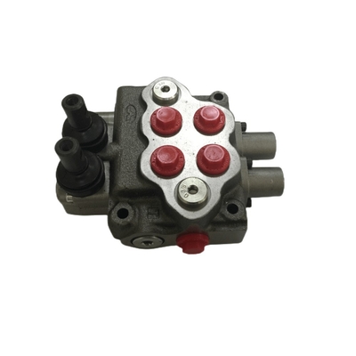 Válvula de control direccional de 45L/min para Walvoil Tipo 40-380LPM Hidráulica de 4 carretes Monobloque