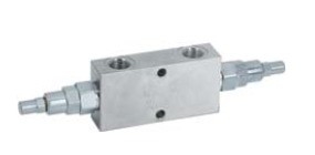 VBCD 3/8&quot; DE/FL Válvulas sobrecentral Válvula de contrapeso para presión máxima de 350 bar