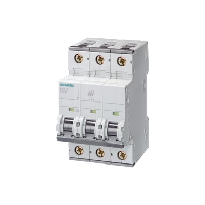 5SY7313-8CC Interruptor de circuito en miniatura 400V 15kA 3 polos D 13A SENTRON para aplicaciones