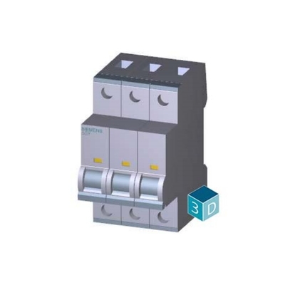 5SY7313-8CC Interruptor de circuito en miniatura 400V 15kA 3 polos D 13A SENTRON para aplicaciones