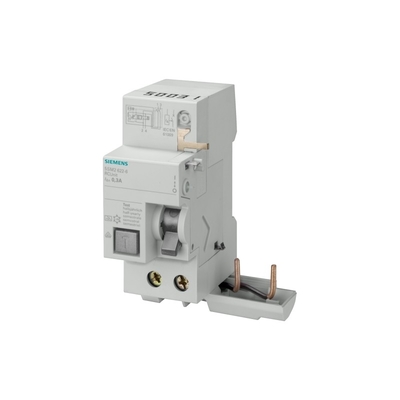 Peso neto kg 0,204 Kg 5SM2322-0 Unidad RC para 5SY Tipo de AC de 2 polos en 40 A 30 mA Un AC 230 V