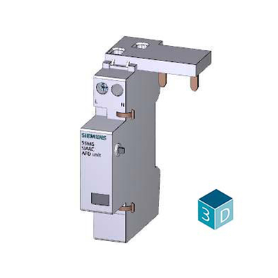 Bloque de interruptores de seguridad contra incendios AFDD 1-16A 230V para interruptores de circuito Siemens 5SM6021-2 Probado