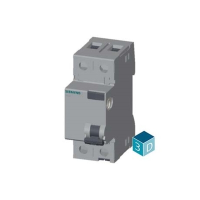 Siemens 5SV4614-0 Interruptor de corriente de cambio residual de tipo de 2 polos 40A 300mA Un AC 230V