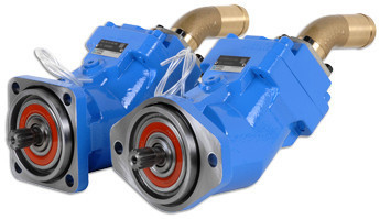 Cantidad máxima de caudal de 200 L/min. XPi50 Bomba de pistón axial hidráulica para grúa de dedos plegable