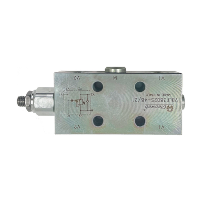 Válvula de equilibrio central abierta VBLF3802S de flujo máximo de 35 L/MIN para un control óptimo