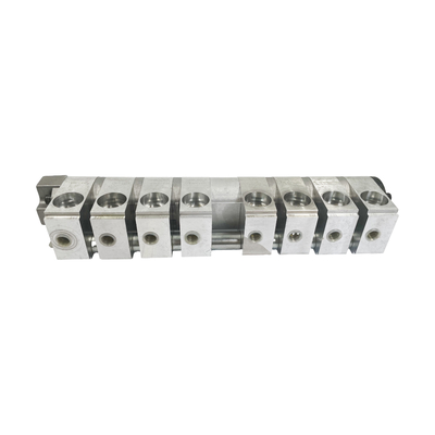 8 cilindros PLD10.2-GC/**VPE Divididor de flujo hidráulico con 520*180*150 mm de dimensiones