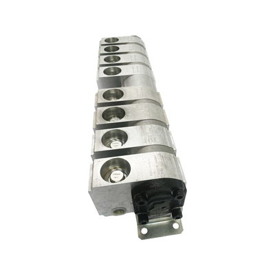 8 cilindros PLD10.2-GC/**VPE Divididor de flujo hidráulico con 520*180*150 mm de dimensiones