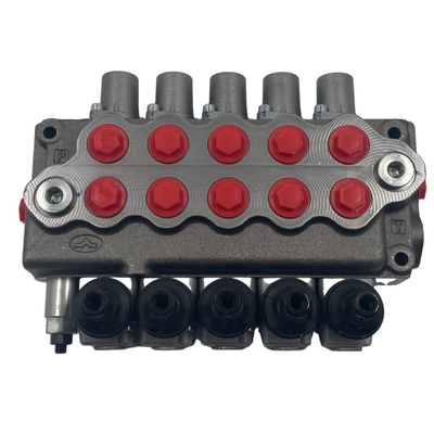 G 3/8&quot; Port Size 5-Spool SD5/5 WALVOIL válvula de dirección hidráulica 45L/min 315bar