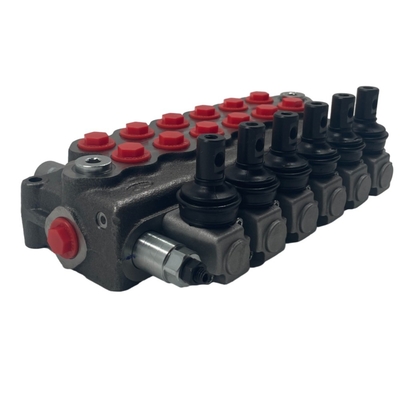 G 3/8&quot; Port Size 5-Spool SD5/5 WALVOIL válvula de dirección hidráulica 45L/min 315bar
