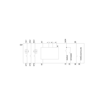 3RW4056-6BB44 SIRIUS Soft Starter S6 162A 90 kW/400V 200-460V AC 230V AC terminales de tornillo