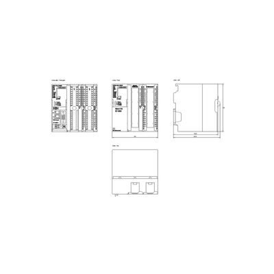 6ES7314-6EH04-0AB0 Paquete original Siemens PLC S7-300 CPU 314C-2PN/DP Memoria otras