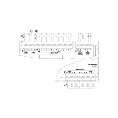 6ES7215-1AG40-0XB0 SIMATIC S7-1200 CPU 1215C CPU compacto DC/DC/DC 2 puertos PROFINET