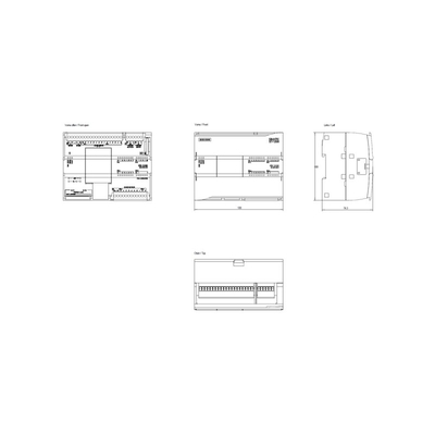 6ES7215-1AG40-0XB0 SIMATIC S7-1200 CPU 1215C CPU compacto DC/DC/DC 2 puertos PROFINET