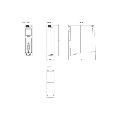 Excelente módulo de comunicación SIMATIC S7-1500 CM PTP RS422/485 para conexión en serie